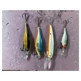 Lot of 9 Fishing Lures - mostly Rapala