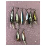 Lot of 8 Fishing Lures