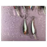 Lot of 8 Fishing Lures