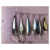Lot of 8 Fishing Lures
