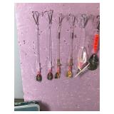 Lot of Fishing Items - Hook Removers - Swivels - Fishing Lures - Stringers - Large Hooks for Halibut - Hooks - Small Tackle Box and More