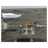 Lot of 4 Collectible Knives - see description for more info