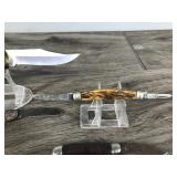 Lot of 4 Collectible Knives - see description for more info