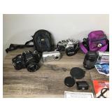 Large Lot of Cameras, Equipment, Accessories & More - see description for more info