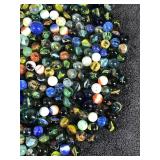 Large Lot of Collectible Marbles - Some Glow Green with a Blacklight