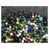 Large Lot of Collectible Marbles - Some Glow Green with a Blacklight