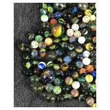 Large Lot of Collectible Marbles - Some Glow Green with a Blacklight