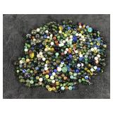 Large Lot of Collectible Marbles - Some Glow Green with a Blacklight