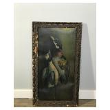 Old Framed Picture of Wood Ducks - Says on the picture “Wood Duck and Butterball”