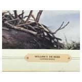 Framed Print by Willem S. De Beer “Canvas Backs”