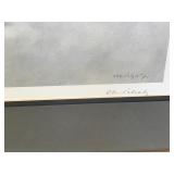 Framed, Signed and Numbered Artist Proof Print by Manfred Schatz - “Return of the Gray Ghosts” - 54/75