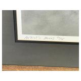 Framed, Signed and Numbered Artist Proof Print by Manfred Schatz - “Return of the Gray Ghosts” - 54/75