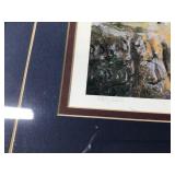 Framed, Signed and Numbered Print by Leo Stan’s - “Morning Solitude” - 2813/3500