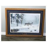 Framed, Signed and Numbered Print by Leo Stan’s - “Morning Solitude” - 2813/3500