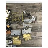 Large Lot of Hardware - Hinges - Cabinet Handles and More