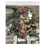 Large Lot of Hardware - Hinges - Cabinet Handles and More