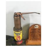 Lot of Collectibles & More - Ansco Camera - Jon-E Hand Warmers - Old Film Weimet - Oiler - Baseballs  - Jewelry -  Honda Repair Handbook & More