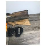 Tasco Game Camera - Hand Warmers - Fish Hook Remover - Pistol Holders - Wood Gun Stocks - Fuse Bow Quiver - Vintage Military Weapon Cleaning Pouches - Bow Tips