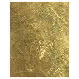 Brass Lobster, Bell, Candle Holder, Etched Plate & Aluminum Sun