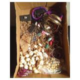 Flat of jewelry including Sterling silver and Arlo Artwork and Black Hills Gold necklace