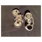 Sterling silver ring, High school class ring, and a bicycle trinket box with bicycle necklace and earrings