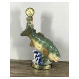 Vintage Jim Beam Distilleries Behold the Angler Decanter National Fresh Water Fishing Hall of Fame  - Bass