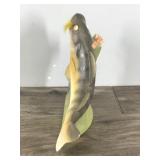 Vintage Jim Beam Kentucky Bourbon Whiskey Walleye Decanter