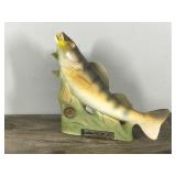Vintage Jim Beam Kentucky Bourbon Whiskey Walleye Decanter