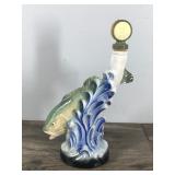 Vintage Jim Beam Distilleries Behold the Angler Decanter National Fresh Water Fishing Hall of Fame - Bass