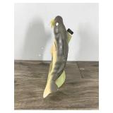 Vintage Jim Beam Kentucky Bourbon Whiskey Walleye Decanter