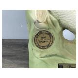 Vintage Jim Beam Kentucky Bourbon Whiskey Walleye Decanter