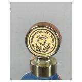 VINTAGE 1977 JIM BEAM WALLEYE HALL OF FAME WHISKEY DECANTER