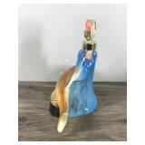 VINTAGE 1977 JIM BEAM WALLEYE HALL OF FAME WHISKEY DECANTER