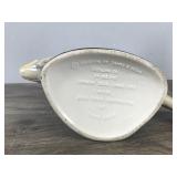 VINTAGE 1977 JIM BEAM WALLEYE HALL OF FAME WHISKEY DECANTER