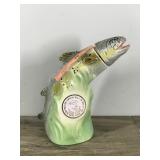 Vintage 1976 Jim Beam Trout Fish National Fresh Water Hall of Fame Decanter