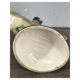 Vintage Jim Beam Bourbon Whiskey Decanter Perch Fish Regal China with Official Seal National Fresh Water Fishing Hall of Fame Hayward, WI