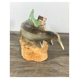 Collectible 1980 Jim Beam Sturgeon Decanter