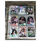 Binder Full of Collectible Sports Cards - Baseball - Football & Basketball