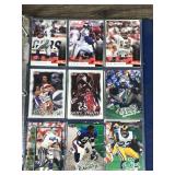 Binder Full of Collectible Sports Cards - Baseball - Football & Basketball