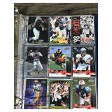 Binder Full of Collectible Sports Cards - Baseball - Football & Basketball