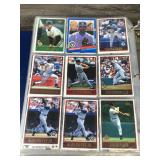 Binder Full of Collectible Sports Cards - Baseball - Football & Basketball