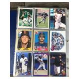 Binder Full of Collectible Sports Cards - Baseball - Football & Basketball