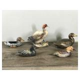 Lot of Collectible Duck Figurines