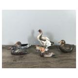 Lot of Collectible Duck Figurines
