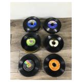 Large Lot of Vinyl 45 RPM Records - Lynyrd Skynrd - Beatles - Johnny Cash - Michael Jackson - The Supremes & More