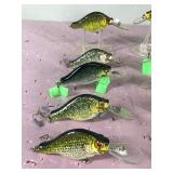 Lot of 10 Bagley Small Fry Fishing Lures