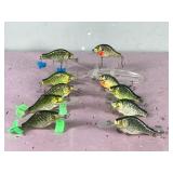 Lot of 10 Bagley Small Fry Fishing Lures