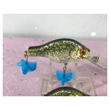 Lot of 10 Bagley Small Fry Fishing Lures