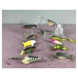 Lot of 10 Fishing Lures - See description for more info