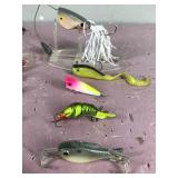 Lot of 10 Fishing Lures - See description for more info